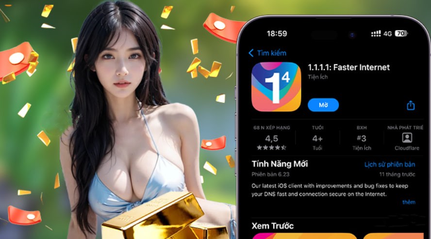 Hình ảnh quảng cáo của bong90 hiển thị nền tảng và các lợi ích